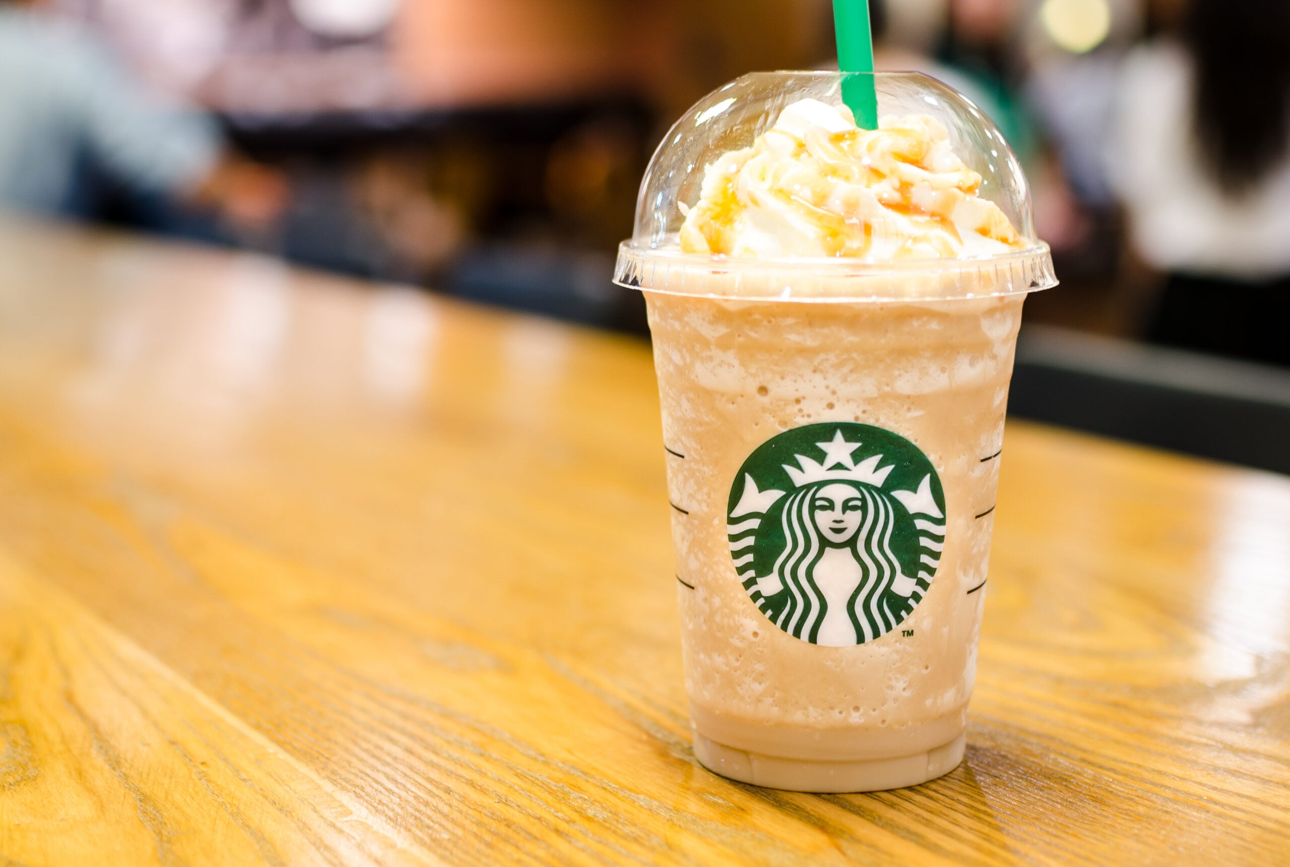 #5: Caramel Ribbon Crunch Frappuccino