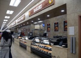 Picture of the "bakery" inside a Buc-ee's