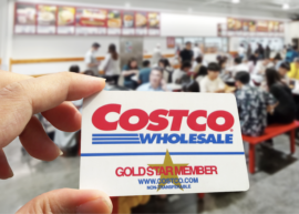 A Costco "Gold Star Member" membership card.