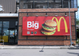 McDonald's billboard