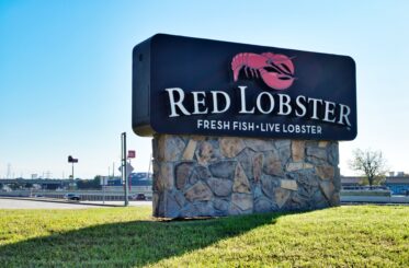Red Lobster sign company business exterior.
