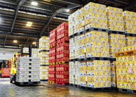 Alcohol company warehouse