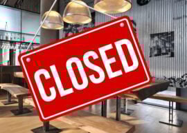 Business Closure Notice: Sign - The Office is Closed Now