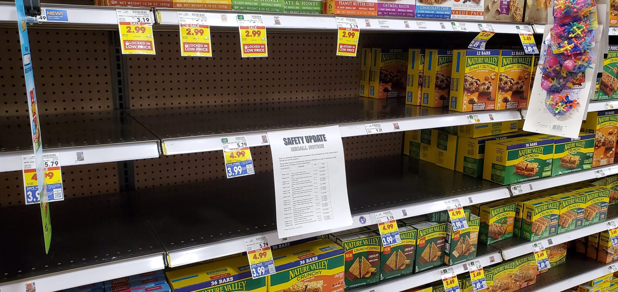 How to tell if your bars are affected