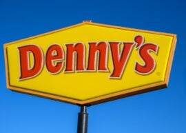 Denny's sign