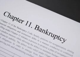 Chapter 11 Bankruptcy. Business And Finance Law Concept