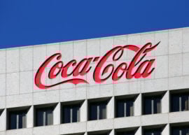 The Coca-Cola World Headquarters building located in Atlanta, Georgia