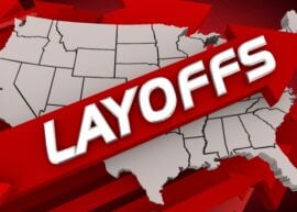 Layoffs Rising Increase United States America USA Unemployment Rate 3d Illustration