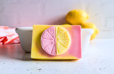 DIY Pink Lemonade Soap