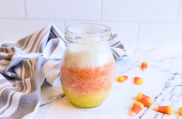 Candy Corn Sugar Scrub
