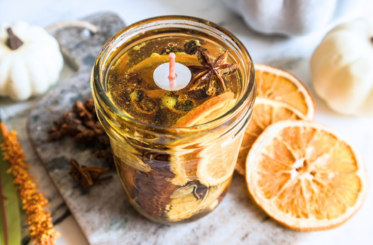 How To Make An Oil Candle