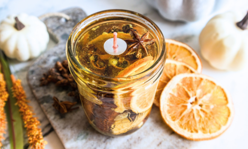 How To Make An Oil Candle